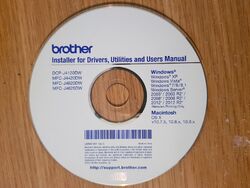 Brother Installationstreiber CD Disc DCP-J4120DW MFC-J4420DW MFC-J4620DW MFC-J4625DW