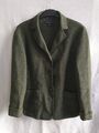 Lands' End Wollwalk Blazer Jacke grün Gr. 38 (8) Wolle