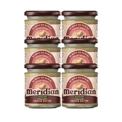 (6x170g Dose, 37,34 EUR/1Kg) Meridian Foods Cashew Butter (6x170g) Smooth