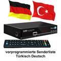 Türkische TV Sat Receiver MEDIAART-3 FULL HD Astra + Türksat programmiert USB