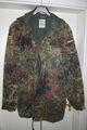 original BW Parka Flecktarn Scharrer mit Kapuze Größe 15