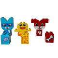 DUPLO Puzzle Haustiere LEGO 10858 - Bunte 3D Tierpuzzles - Top Zustand