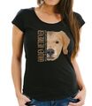 Damen T-Shirt Polygon GOLDEN RETRIEVER Siviwonder Women Hund Hundemotiv Goldie