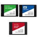 1TB WD SATA interne SSD Festplatte 2,5 Zoll (7mm) für PC Laptop