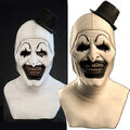 Terrifier-Maske, Killer-Kunst, der Clown, Halloween Vollkopfmaske aus Latex