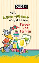 Mein Lern-Memo mit Rabe Linus  Farben und Formen | Dorothee Raab | Spiel | 8109