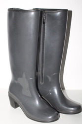 Damen Gefüttert Gummistiefel Gr.39 Grau