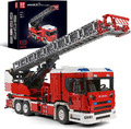 Mould King Feuerwehrauto LKW RC Brandbekämpfung Klemmbausteine Spielzeug 17022