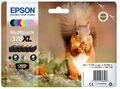 6 Epson Druckerpatronen Tinte 378 XL T3798 BK/C/M/Y/LC/LM Multipack