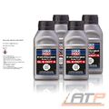 4x LIQUI MOLY 250ml BREMSEN FLÜSSIGKEIT BREMSFLÜSSIGKEIT SL6 DOT 4 21166