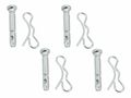 4x Scherbolzen 40mm + Splint passend für WOLF-Garten Select SF 61 E 31AW63F2650 