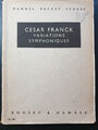 César Franck: Variations symphoniques (Taschenpartitur)