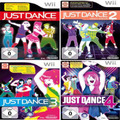 Just Dance 1, 2,3, 4, Best of, 2015, 2016 | Auswahl | Nintendo Wii | OVP | Game