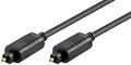 ✅Goobay Toslink-Kabel / optisches Audiokabel / schwarz / 5mm / Preistipp!✅