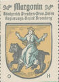 Reklamemarke 634 – Kaffee Hag –  Wappen von  Margonin