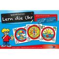 Noris Lern die Uhr Lernspiel Puzzle Kartenspiel Uhrzeit Uhrzeiten Kinder Spiel