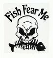 Sticker Aufkleber Car-Styling JDM - Fish Fear Me - Angler