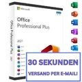 Produktschlüssel für Office 2021 Professional Plus Key E-Mail Versand Nein DVD