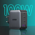 GaN Ladegerät USB C Ugreen Netzteil 4 Ports Charger Nexode 100 W Power Delivery