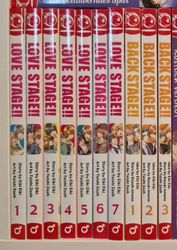 Manga - Love Stage 1 -7 und Back Stage 1 - 3 komplett deutsch Boys Love Yaoi