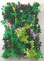 Klemmbausteine über 0,5 Kilo Grünzeug Blume Blatt Strauch für Lego 18/07/23-9