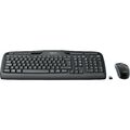 Logitech Funk-Maus mit Tastatur Wireless Combo MK330, Desktop-Set Inklusive Akku