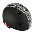 FISCHER 86716 Fahrradhelm BMX Track (Fahrradhelm, 54 cm - 58 cm, Schwarz)