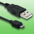 USB Kabel für Sony Cybershot DSC-WX220 - Datenkabel - Länge 2m - vergoldet