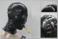 LATEXTIL - Latexmaske "MOUTHTUBE-BLACK" - latex mask rubber