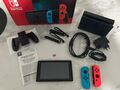 Nintendo Switch Konsole V2 (sehr guter Zustand + 128gb Speicherkarte)