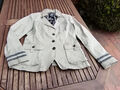Blonde No.8 stylische Jeansjacke Jacke Blazer Navy Strass khaki grün XL 42/44