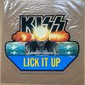 KISS LICK IT UP FORMBILDSCHEIBE 1983 TANKFORM mit nicht für die Unschuldigen - Schlüssel