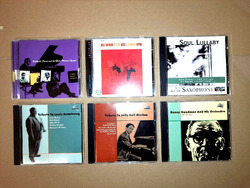 Jazz CD-Sammlung - 7 Alben (6 CD) Buddy De Franco Stan Getz, Charlie Byrd Top!