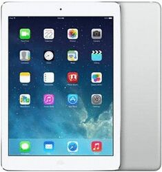 Apple iPad Air 9,7" 32GB [Wi-Fi + Cellular] silberSehr gut: Wenige Gebrauchsspuren, voll funktionstüchtig