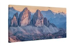 Leinwandbild Kunst-Druck Dolomiten, Italien 120x50 cm