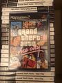 PS2 Grand Theft Auto Vice City verwendet UK Disc, französischen Boxtext, Sony werkseitig versiegelt