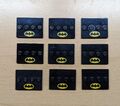 9x Lego Tile CMF Batman 88646pb010