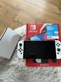 Nintendo Switch OLED-Modell HEG-001 64GB Handheld-Spielekonsole - Weiß