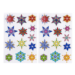 Mandala Aufkleber 26 Stück Blumen Sticker für Kinder zum Spielen und Basteln