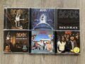 AC/DC 6x CD Sammlung Back In black, Highway To Hell