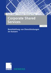 Corporate Shared Services Bereitstellung von Dienstleistungen im Konzern Buch