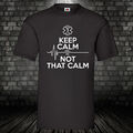 Keep Calm Fun Shirt Notarzt Sanitäter Arzt T-Shirt Kult Heartbeat 100% BW S-5XL