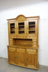 Küchenschrank Buffet Vitrine Schrank aus Weichholz Landhausstil