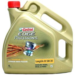 Castrol Edge Professional 5W30 5W-30 Motoröl Öl Fluid Titanium LongLife III 4 L