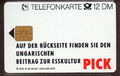 TV257 - TK Telefonkarte S 58 06.92 PICK - Mod.51F v. 07.92 Comp-Nr. - voll 12 DM