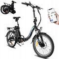 20 Zoll E-Bike Klappra E-citybike Pedelec Cityräder Elektrofahrrad 350W 36V 13Ah