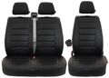 Sitzbezüge Schonbezüge Kunstleder passend für VW Transporter T5 T6 T4 Multivan