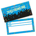 itenga Geschenkgutschein Karte Postkarte zum Ausfüllen Jugendweihe 210x105mm