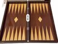 Backgammon Tavla Spielbrett Backgammon Koffer aus hochwertigem Holz 45x50 cm