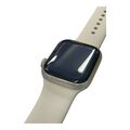 Apple Watch Series 7 41mm GPS Starlight Schutzhülle Band - Schwer Kratzer